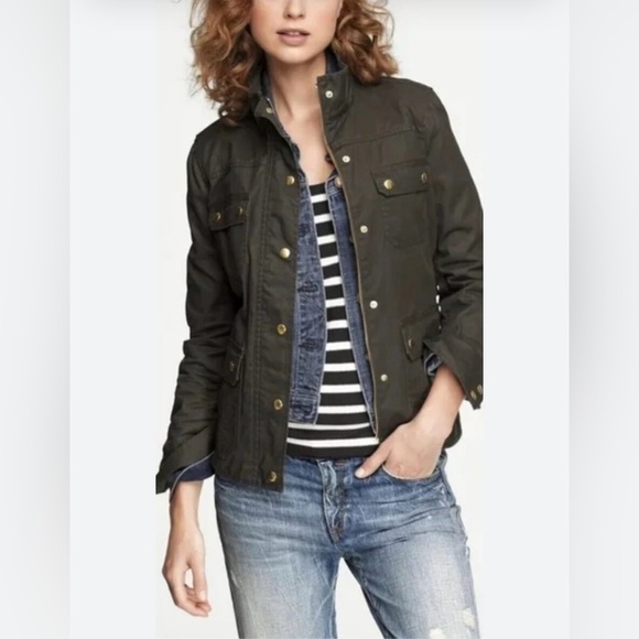 Women's Olive Jacket - Picture 1 of 4